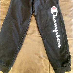 Champion sweatpants. Boys size LARGE
